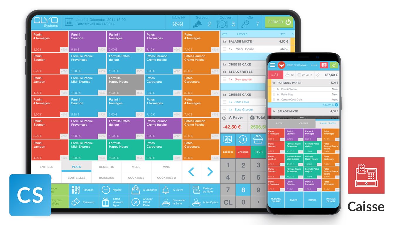 CLYO SYSTEMS - La solution de caisse enregistreuse tout-en-un pour gérer et développer votre restaurant