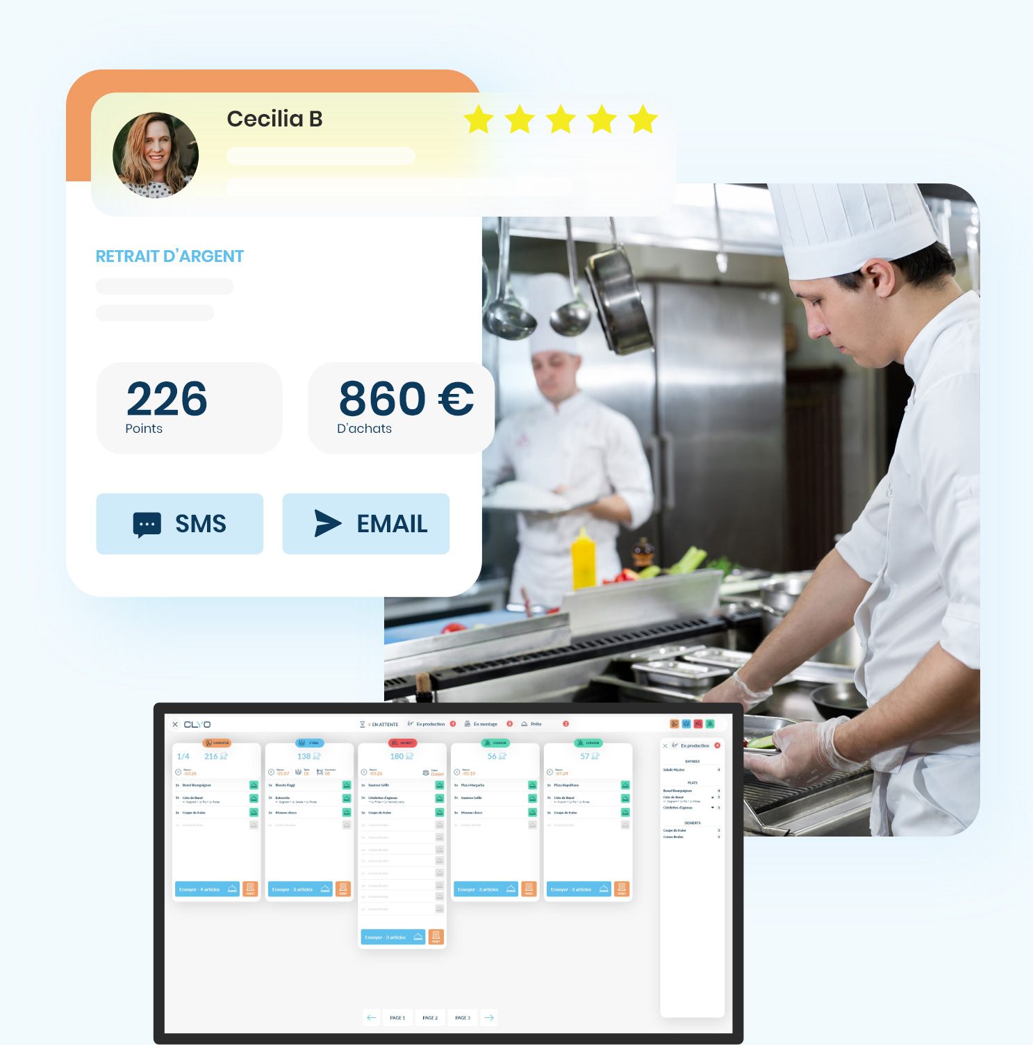 CLYO SYSTEMS - La solution de caisse enregistreuse tout-en-un pour gérer et développer votre restaurant